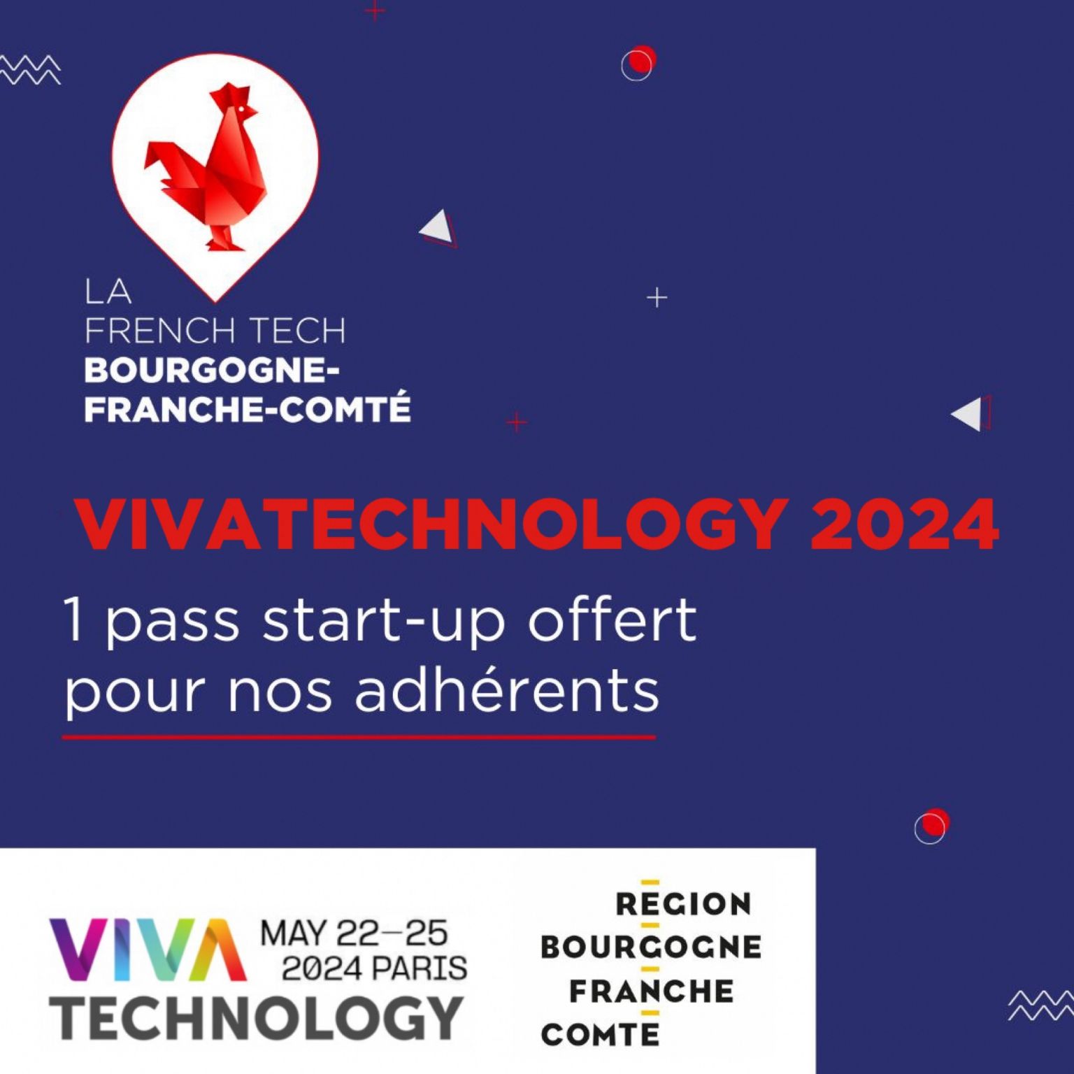 📣Start-up de BFC, rendez-vous à Vivatechnology 2024