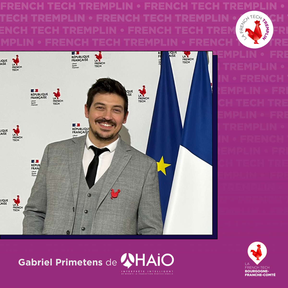 Portrait Tremplin Incubation 2025 – Gabriel Primetens