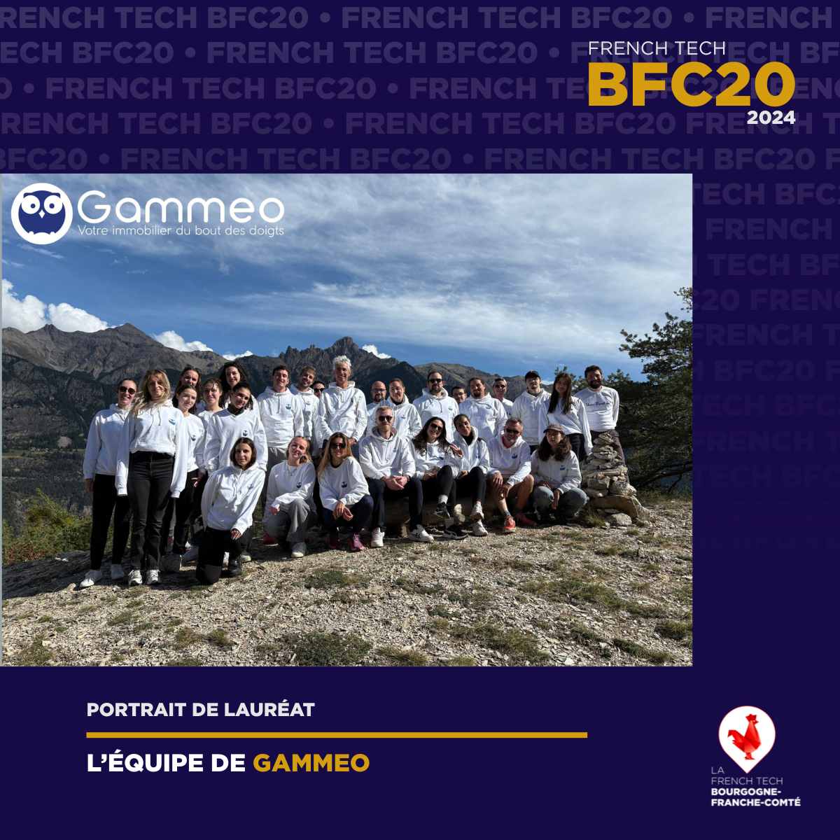 Focus Start-up | lauréat French Tech BFC 20 2024 | Gammeo