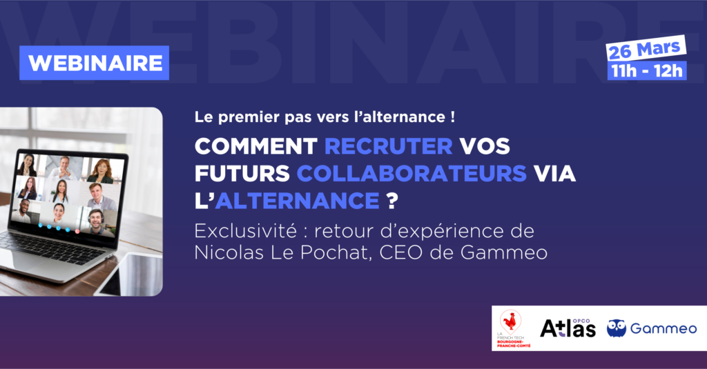 Webinaire : recruter son premier alternant