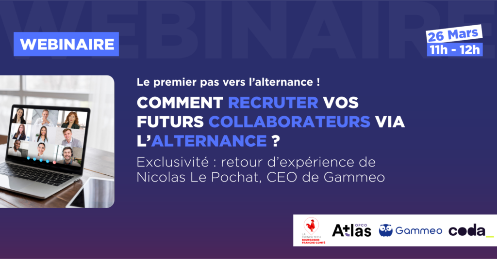 Webinaire : recruter son premier alternant