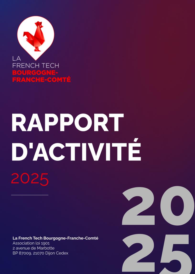 Découvrez le rapport d’activité 2025 de La French Tech Bourgogne-Franche-Comté