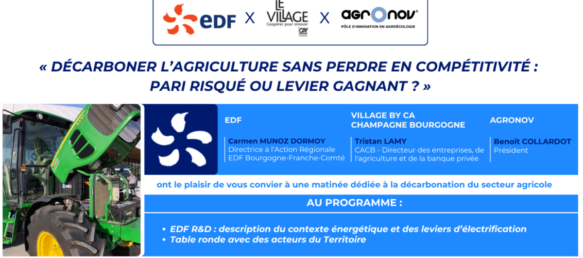 Décarboner l’agriculture sans perdre en compétitivité : pari risqué ou levier gagnant