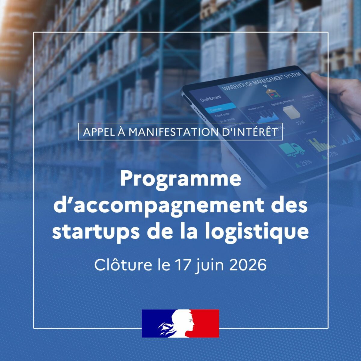 programme d’accompagnement des startups de la logistique.