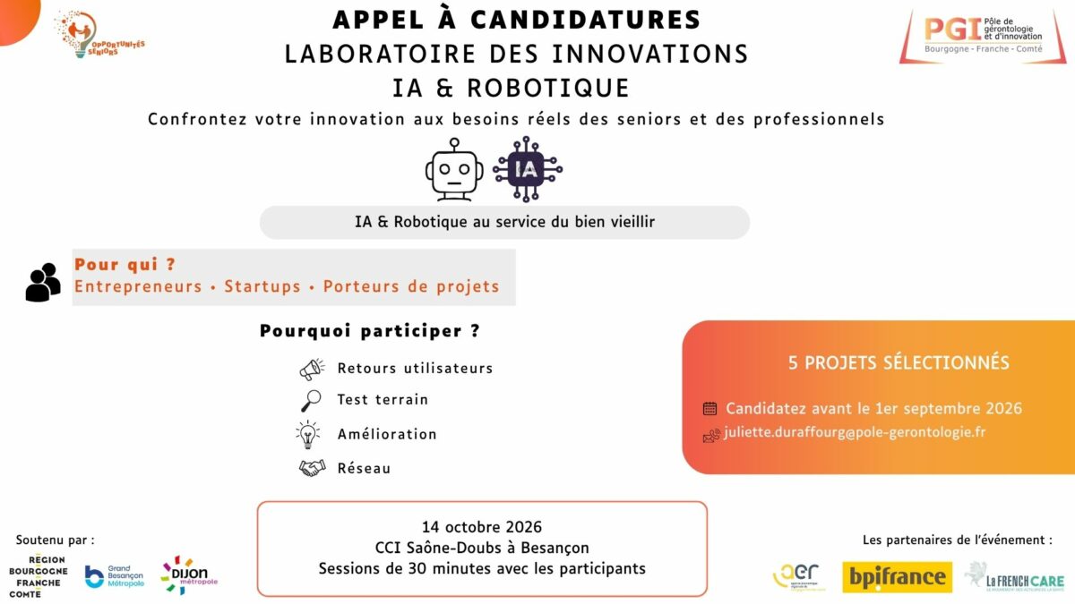 Appel à candidatures Laboratoire des innovations