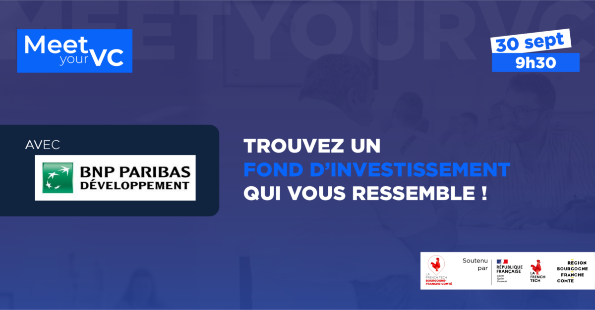 Meet Your VC – BNP Paribas Développement