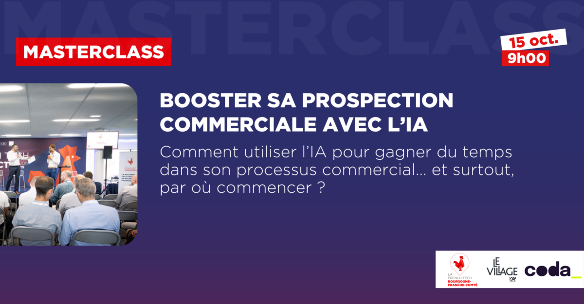 Masterclass : Booster sa prospection commerciale avec l’IA 🚀