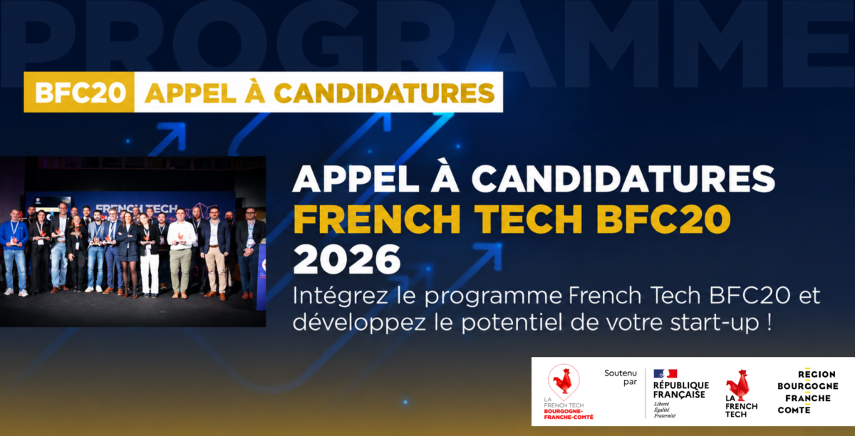 French Tech BFC20 2026 : rejoignez les startups qui font grandir l’innovation régionale