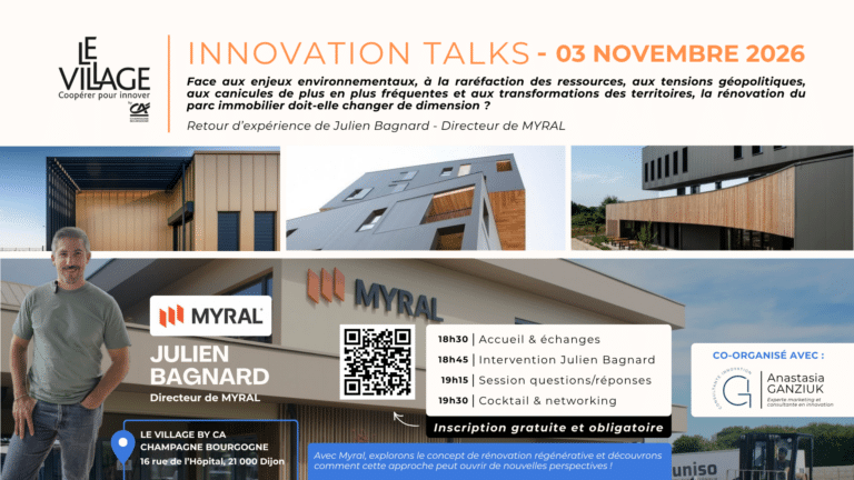 Innovation Talks : repenser le bâtiment de demain avec MYRAL