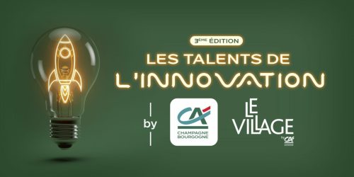 Light bulp with glowing startup rocket