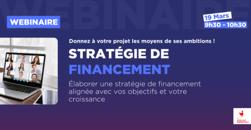 Webinaire - stratégie de financement