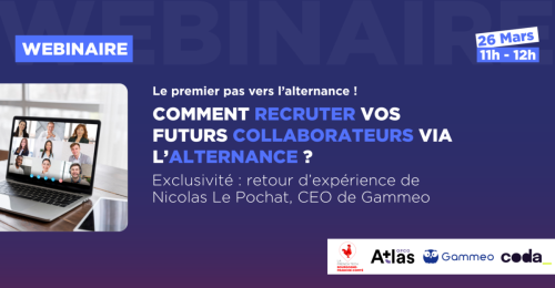 Webinaire : recruter son premier alternant