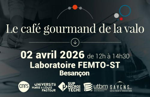 Le Café gourmand de la valo et de l'innovation - 2ème édition