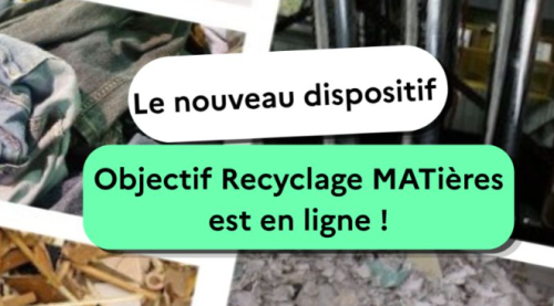 Fonds Économie Circulaire - ORMAT 2026 (Objectif Recyclage MATières)
