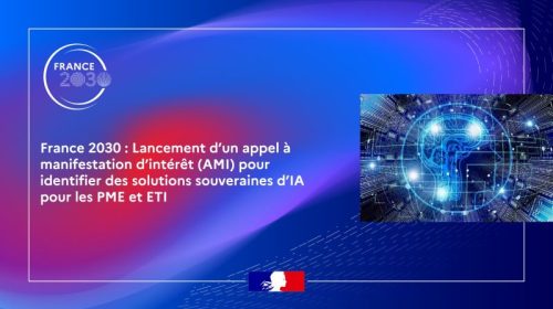 AMI France2030 : solutions souveraines d'IA pour les PME et ETI