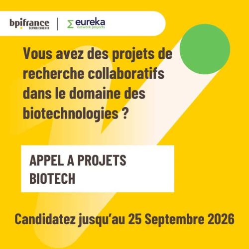 Opportunité de financement pour les PME biotech françaises !