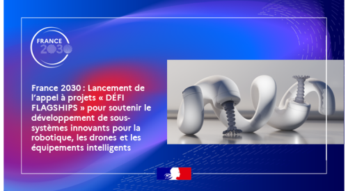 AAP - Défi Flagships — Sous-systèmes innovants pour la robotique et les équipements intelligents