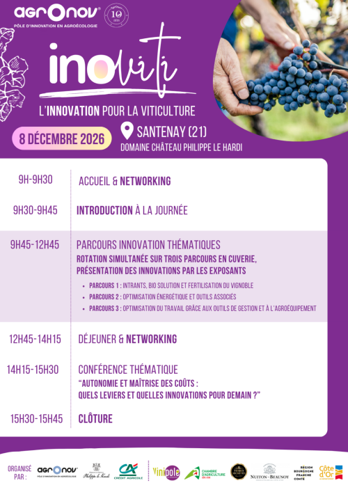 INOVITI 2026 – Innovation viticole