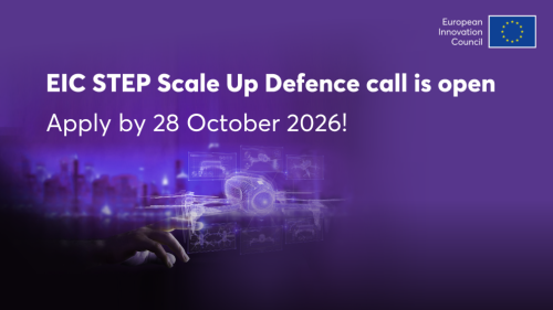 AAP - EIC STEP Scale Up Defence 2026