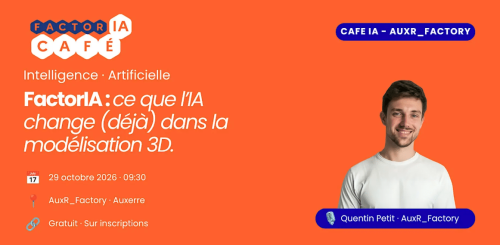 Et si l'IA vous aidait à modéliser en 3D ?