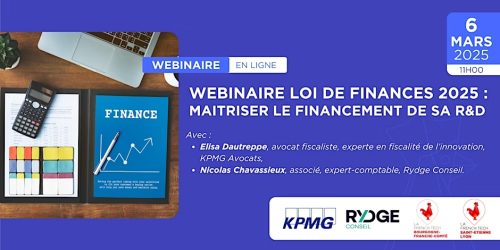 Webinaire Loi de finances 2025 : maitriser le financement de sa R&D